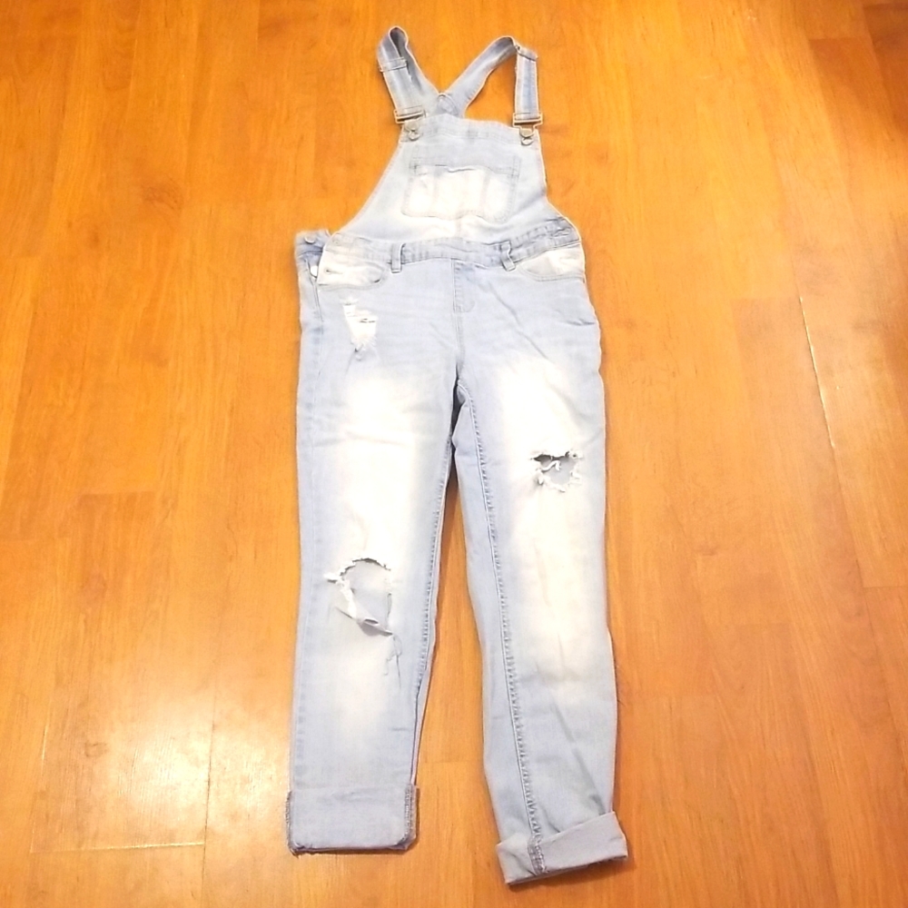 Acid wash overalls